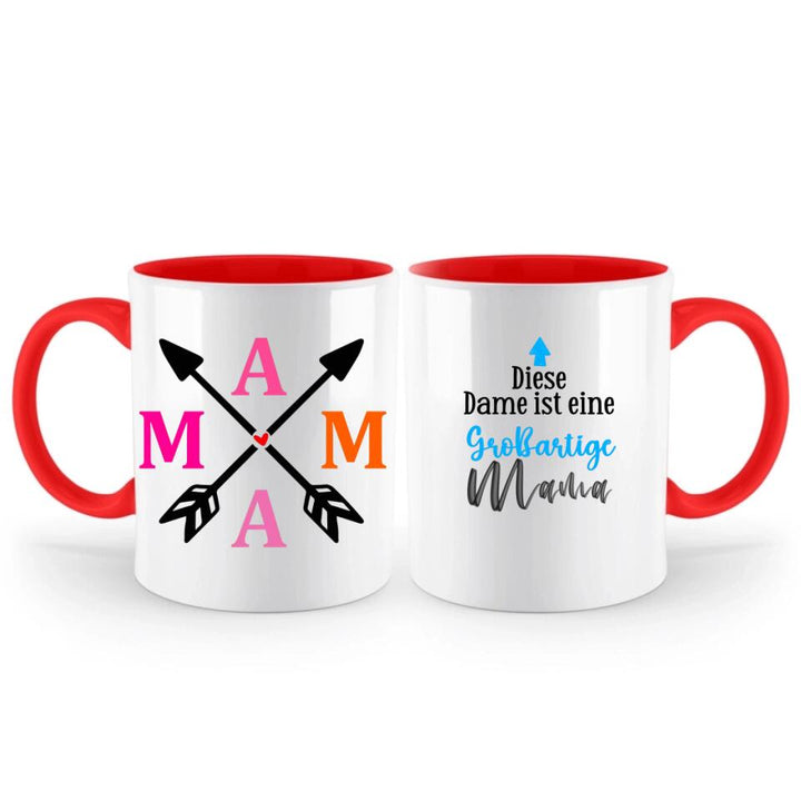 Diese Dame ist eine Großartige Mama Tasse,Geschenk Muttertag,Geburtstagsgeschenk Mama,Mama Tasse - printpod.de