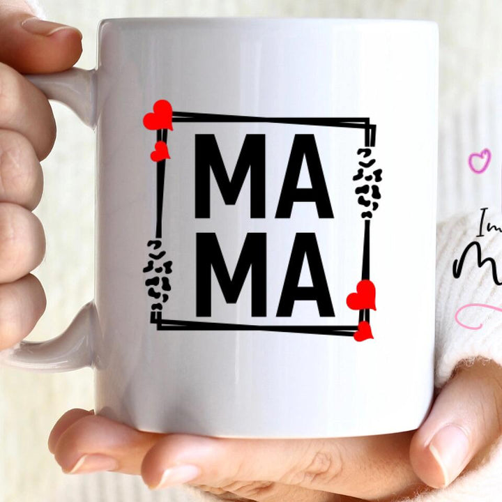 Danke Mama Immer Für Dass Du Mich da Bist Tasse, Personalisierte Tasse , Mama Geschenk,Mama Tasse,Geschenkideen - printpod.de