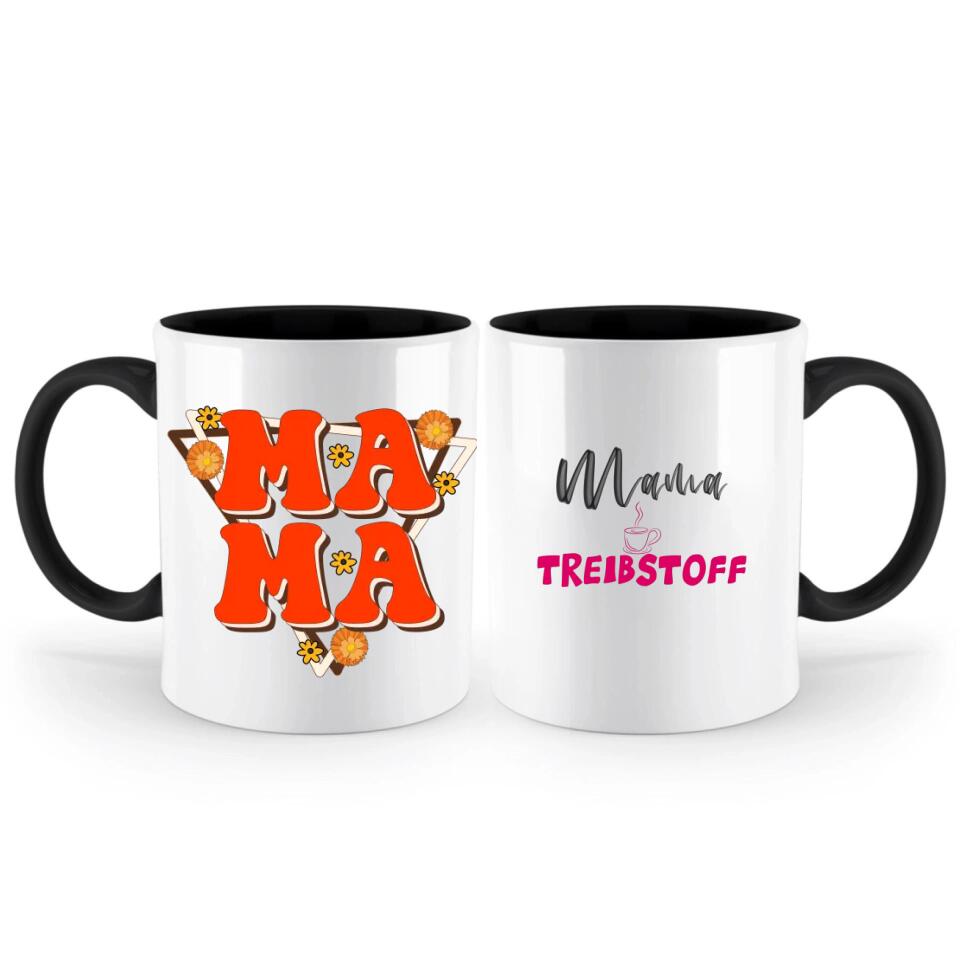 Mama Treibstoff Tasse, Geschenk Muttertag, Geburtstagsgeschenk Mama, Personalisierte Tasse, Mama Geschenk, Geschenkideen - printpod.de