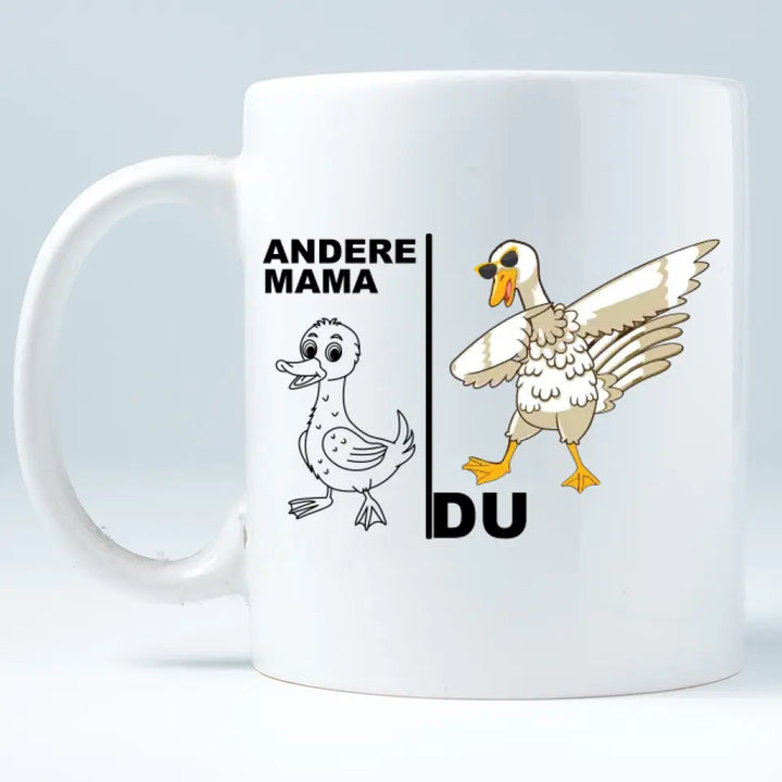 Geschenk Muttertag,Geburtstagsgeschenk Mama,Mama Geschenk,Mama Tasse,Andere Mama Du Tasse - printpod.de