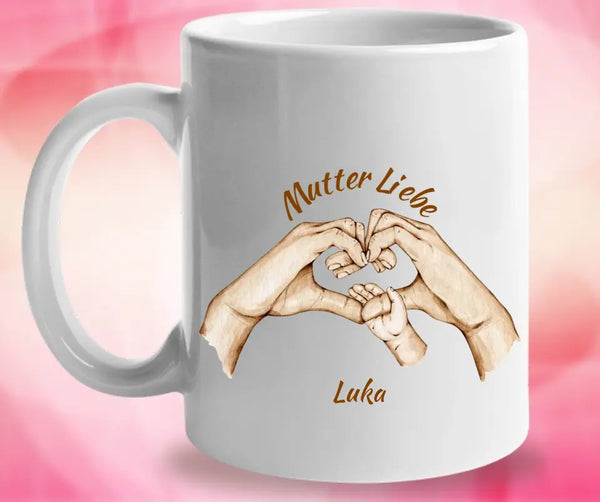 Mutter Liebe Tasse, Geschenk Muttertag, Geburtstagsgeschenk Mama