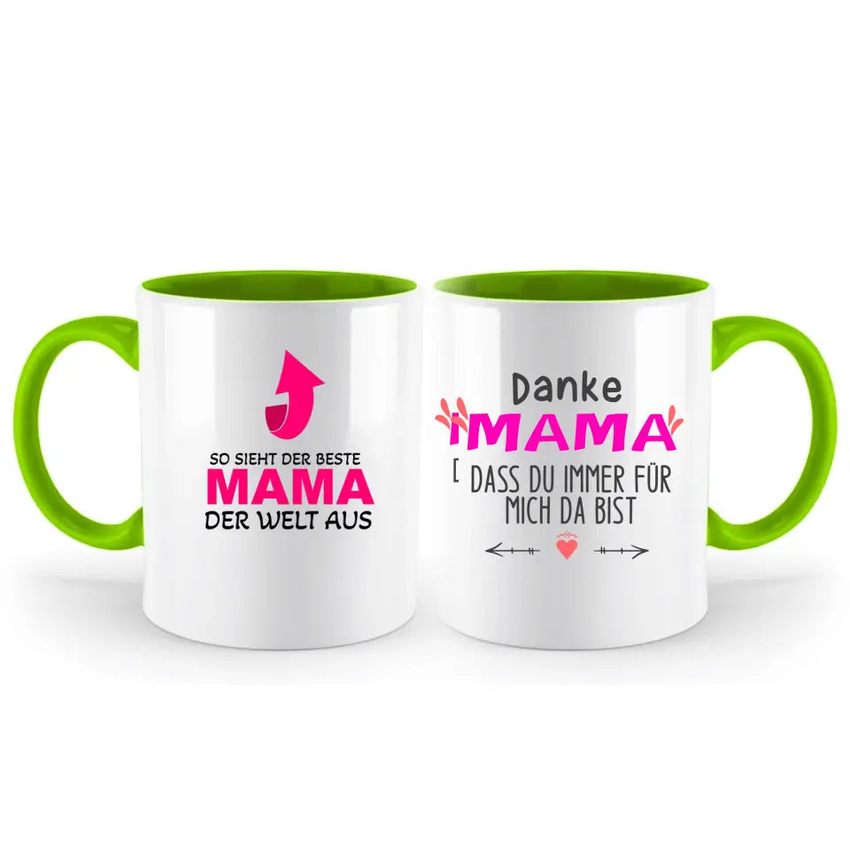 Mama Tasse,So Sieht der Beste Mama der Welt aus Tasse, Geschenk Muttertag, Geburtstagsgeschenk Mama, Mama Geschenk