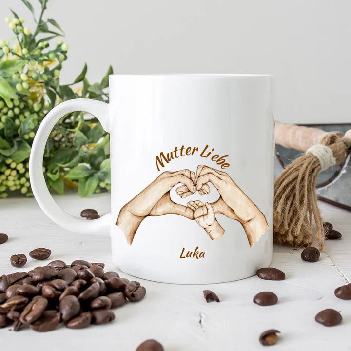 Mutter Liebe Tasse, Geschenk Muttertag, Geburtstagsgeschenk Mama - printpod.de