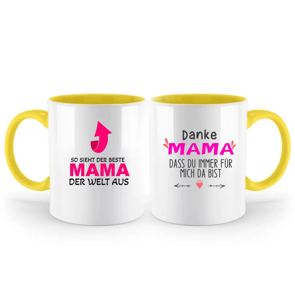 Mama Tasse,So Sieht der Beste Mama der Welt aus Tasse, Geschenk Muttertag, Geburtstagsgeschenk Mama, Mama Geschenk - printpod.de