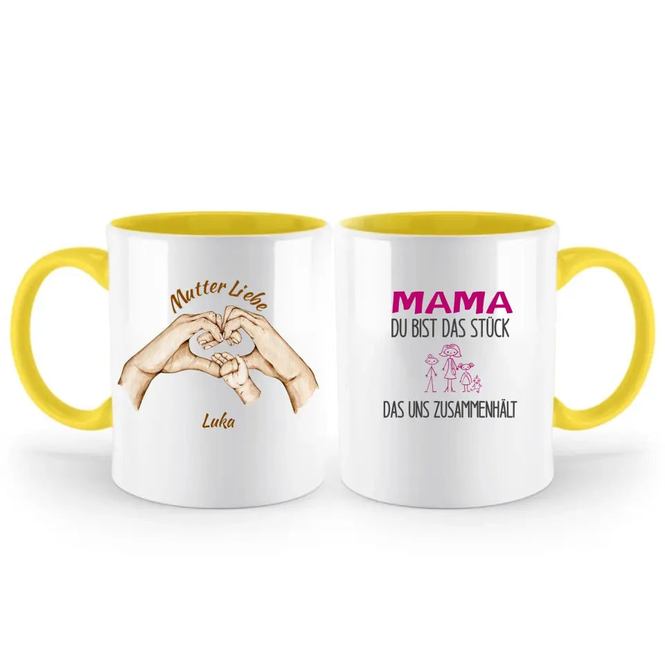Mutter Liebe Tasse, Geschenk Muttertag, Geburtstagsgeschenk Mama - printpod.de