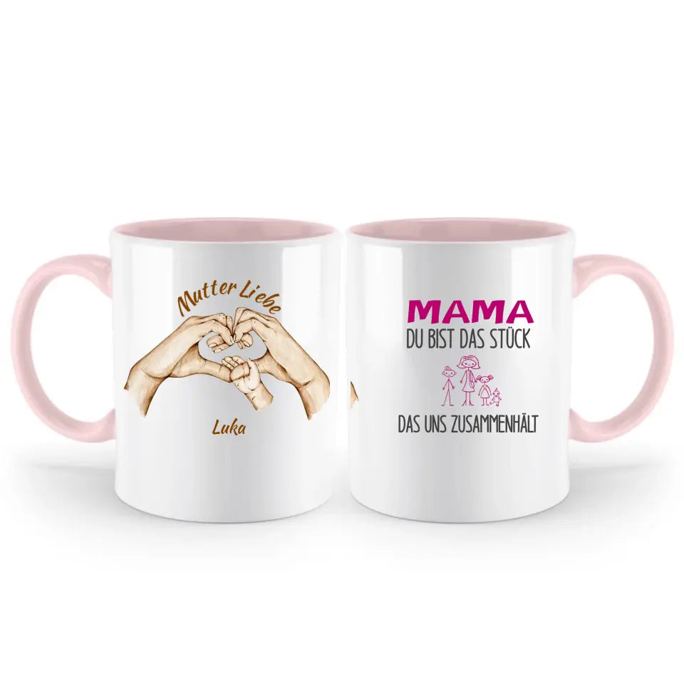 Mutter Liebe Tasse, Geschenk Muttertag, Geburtstagsgeschenk Mama - printpod.de