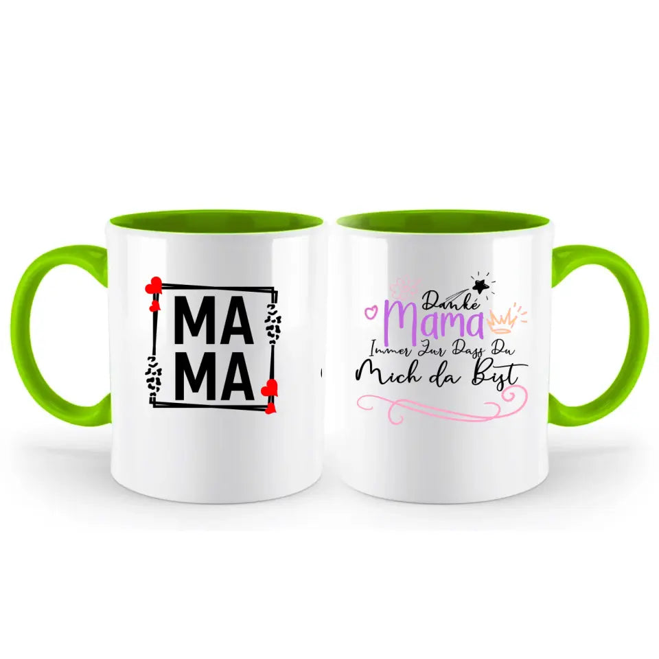 Danke Mama Immer Für Dass Du Mich da Bist Tasse, Personalisierte Tasse , Mama Geschenk,Mama Tasse,Geschenkideen - printpod.de