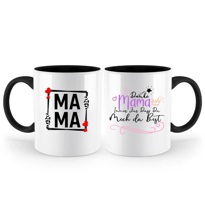 Danke Mama Immer Für Dass Du Mich da Bist Tasse, Personalisierte Tasse , Mama Geschenk,Mama Tasse,Geschenkideen - printpod.de