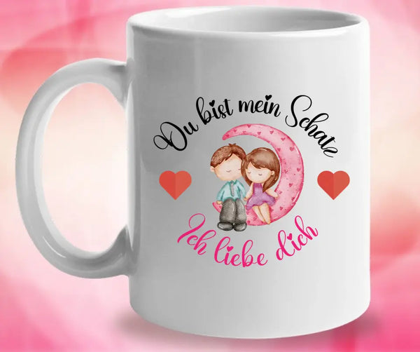 Geschenk ich liebe dich- Geschenk für paar - Sprüche Tassen