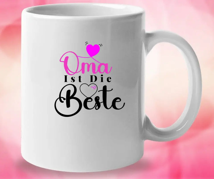 Oma ist die Bestie-Spruch Tasse-Personalisierte Tasse - printpod.de