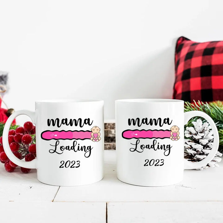 Mama Loading - Personalisierte Tasse - Spruch Tasse - printpod.de