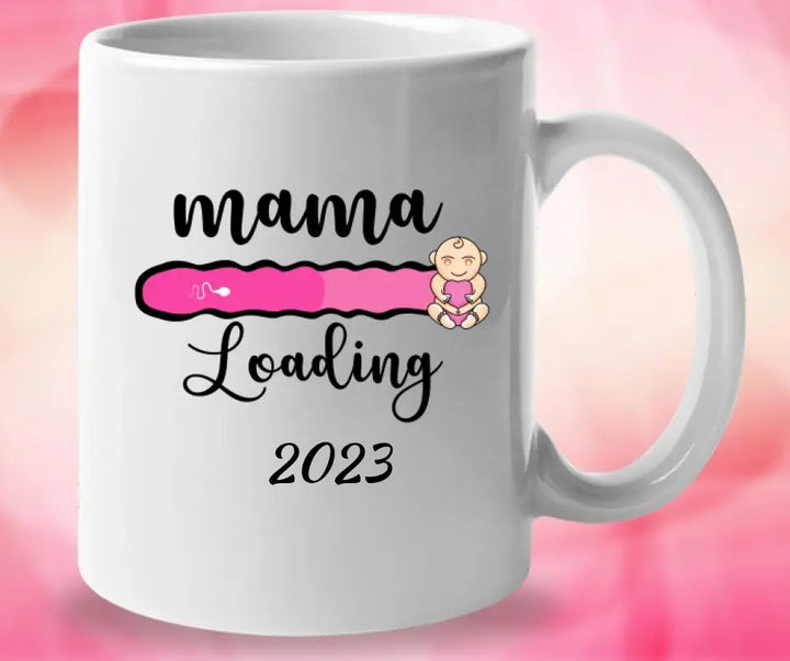 Mama Loading - Personalisierte Tasse - Spruch Tasse - printpod.de