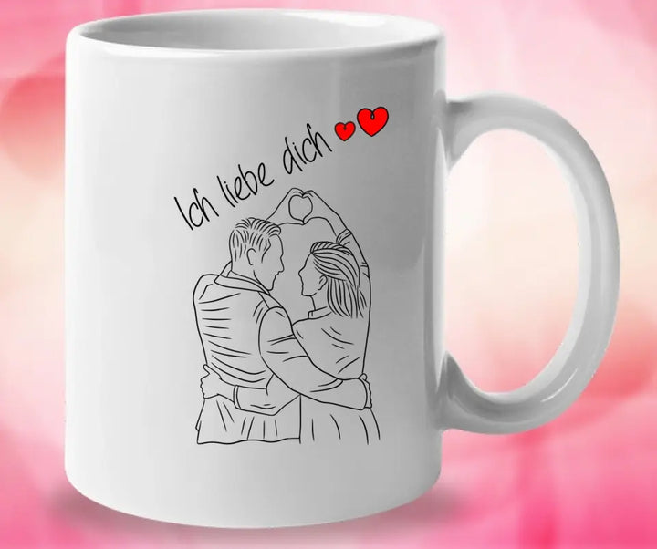 Paar Tasse - Personalisierte geschenke für den partner - printpod.de