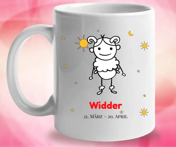 Tasse Sternzeichen, Astrologie Geschenk, Personalisierte Tasse