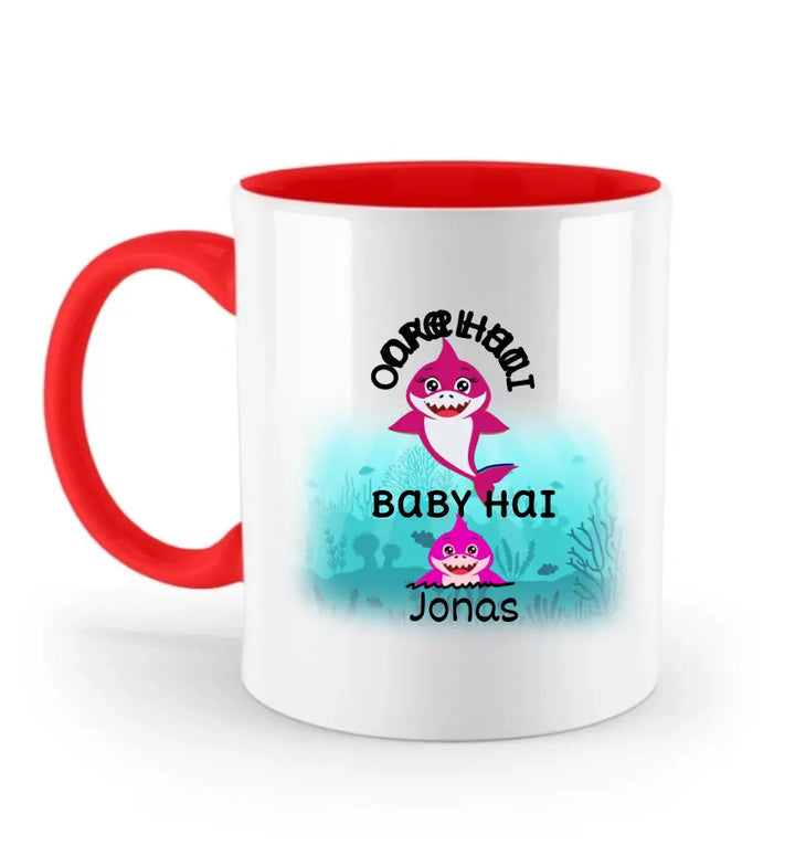 Mama Hai Tasse, Geschenk Muttertag, Geburtstagsgeschenk Mama, Personalisierte Tasse, Mama Geschenk, Mama Tasse - printpod.de