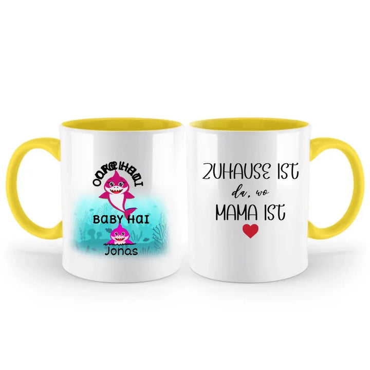 Mama Hai Tasse, Geschenk Muttertag, Geburtstagsgeschenk Mama, Personalisierte Tasse, Mama Geschenk, Mama Tasse - printpod.de