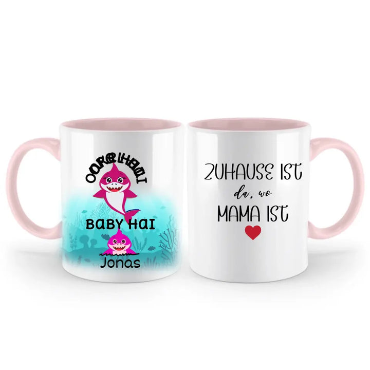 Mama Hai Tasse, Geschenk Muttertag, Geburtstagsgeschenk Mama, Personalisierte Tasse, Mama Geschenk, Mama Tasse - printpod.de