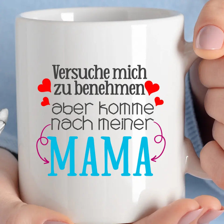 Mutter Vater Liebe Tasse, Geschenk Muttertag, Geburtstagsgeschenk Mama - printpod.de