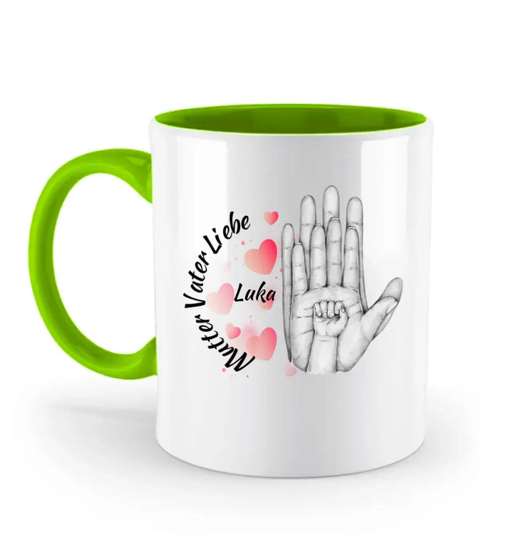 Mutter Vater Liebe Tasse, Geschenk Muttertag, Geburtstagsgeschenk Mama - printpod.de