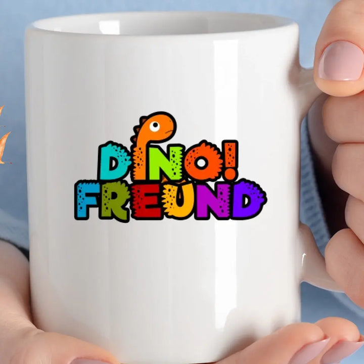 Kindertasse, Kindertasse mit namen, Dino Tasse, Kindergeburtstag Geschenk, Geschenke für Jungen Mädchen Sohn Tochter - printpod.de