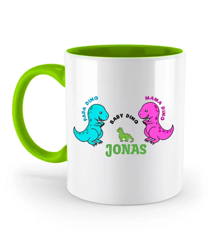 Dino Tasse, Personalisierte Tasse, Geschenkideen, Personalisierte Tasse Familie - printpod.de