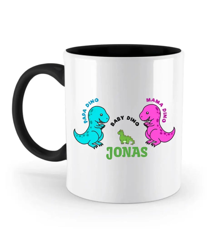 Dino Tasse, Personalisierte Tasse, Geschenkideen, Personalisierte Tasse Familie - printpod.de