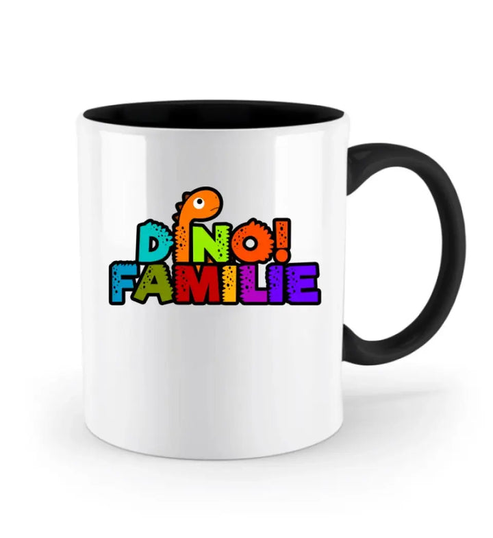 Dino Tasse, Personalisierte Tasse, Geschenkideen, Personalisierte Tasse Familie - printpod.de