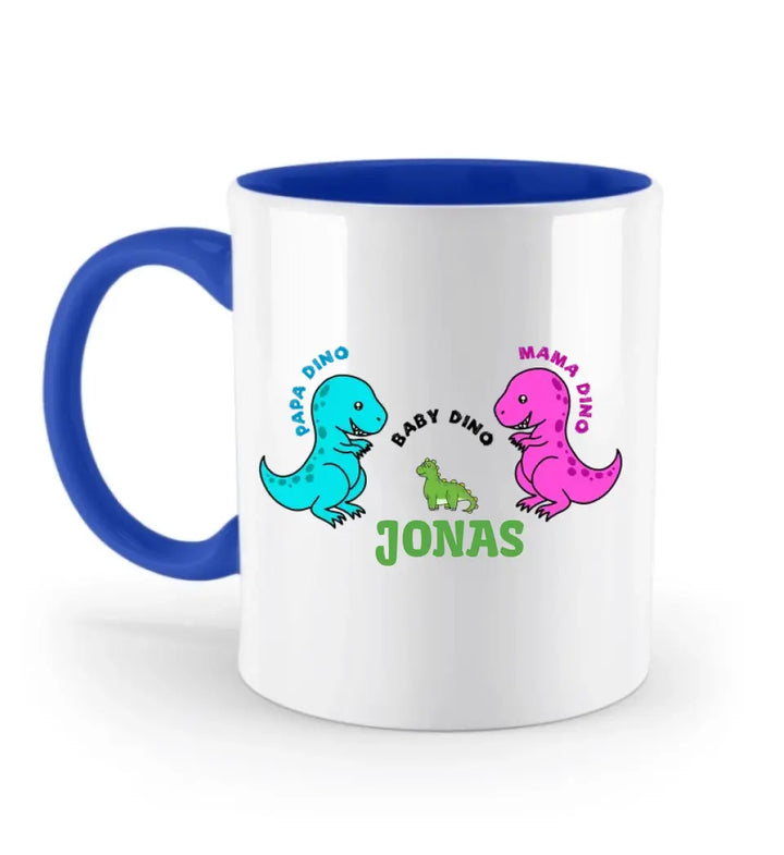 Dino Tasse, Personalisierte Tasse, Geschenkideen, Personalisierte Tasse Familie - printpod.de