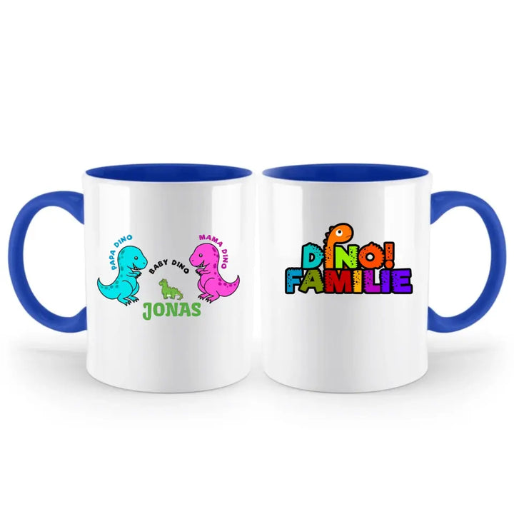 Dino Tasse, Personalisierte Tasse, Geschenkideen, Personalisierte Tasse Familie - printpod.de