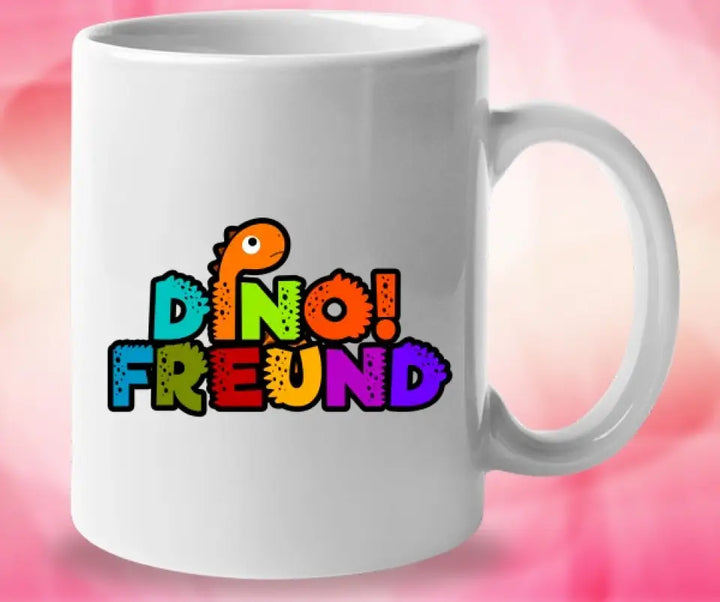 Kindertasse, Kindertasse mit Namen, Dino Tasse, Kindergeburtstag Geschenk, Personalisierte Tasse, Geschenkideen - printpod.de