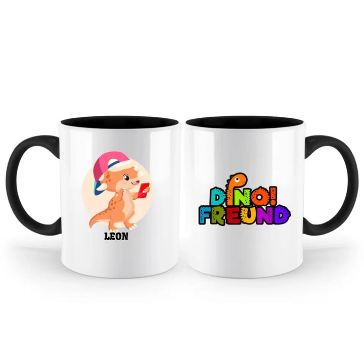 Kindertasse, Kindertasse mit Namen, Dino Tasse, Kindergeburtstag Geschenk, Personalisierte Tasse, Geschenkideen - printpod.de