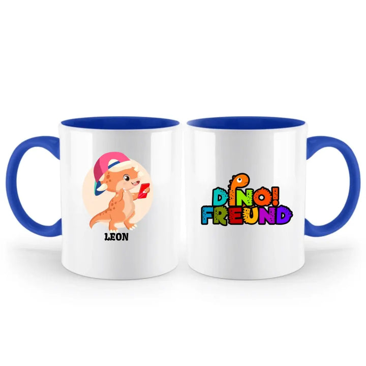 Kindertasse, Kindertasse mit Namen, Dino Tasse, Kindergeburtstag Geschenk, Personalisierte Tasse, Geschenkideen - printpod.de