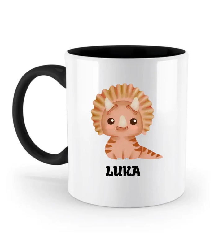 Dino Tasse, Kindertasse mit Namen, Geschenkideen, Kindertasse - printpod.de