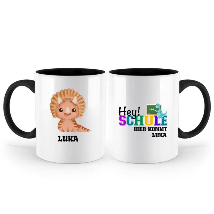 Dino Tasse, Kindertasse mit Namen, Geschenkideen, Kindertasse - printpod.de