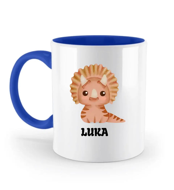 Dino Tasse, Kindertasse mit Namen, Geschenkideen, Kindertasse - printpod.de