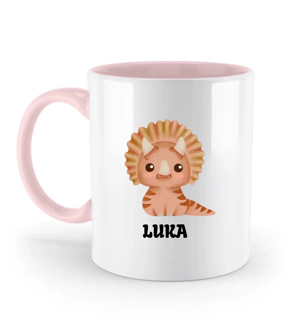 Dino Tasse, Kindertasse mit Namen, Geschenkideen, Kindertasse - printpod.de