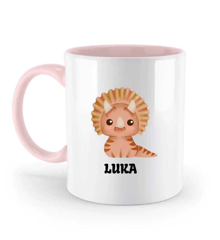 Dino Tasse, Kindertasse mit Namen, Geschenkideen, Kindertasse - printpod.de