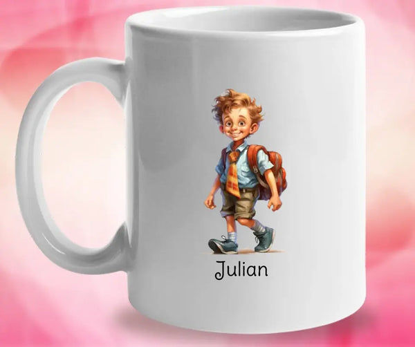 Personalisierte Schulkind-Tasse kaufen - Schulkind und mehr bei Printpod