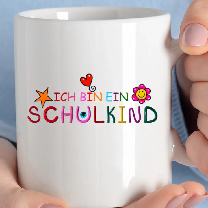 Personalisierte Schulkind-Tasse kaufen - Schulkind 2023 und mehr bei Printpod - printpod.de