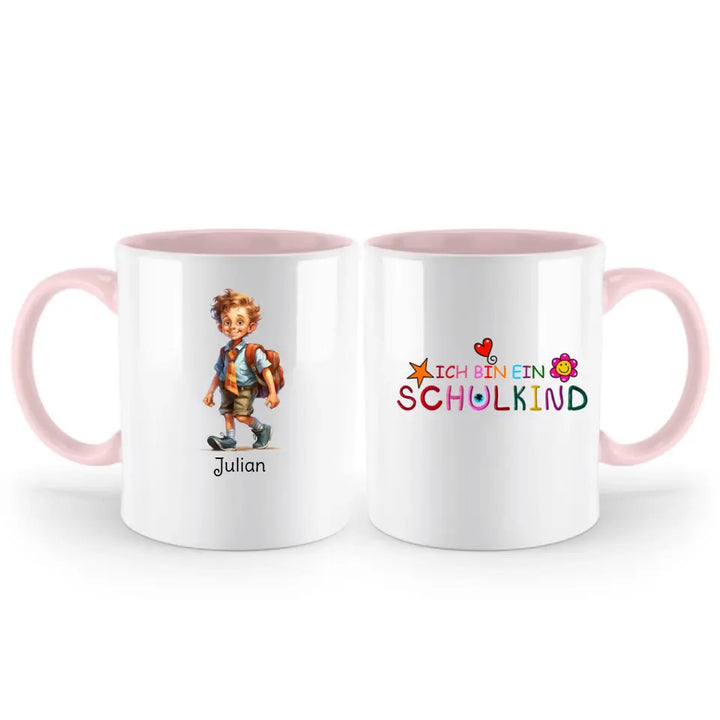 Personalisierte Schulkind-Tasse kaufen - Schulkind 2023 und mehr bei Printpod - printpod.de