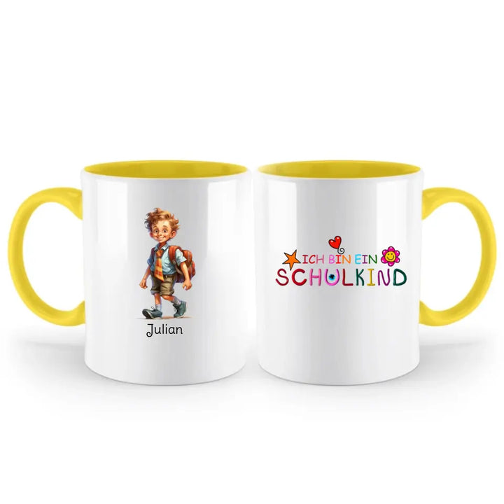 Personalisierte Schulkind-Tasse kaufen - Schulkind 2023 und mehr bei Printpod - printpod.de