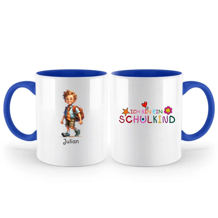 Personalisierte Schulkind-Tasse kaufen - Schulkind 2023 und mehr bei Printpod - printpod.de