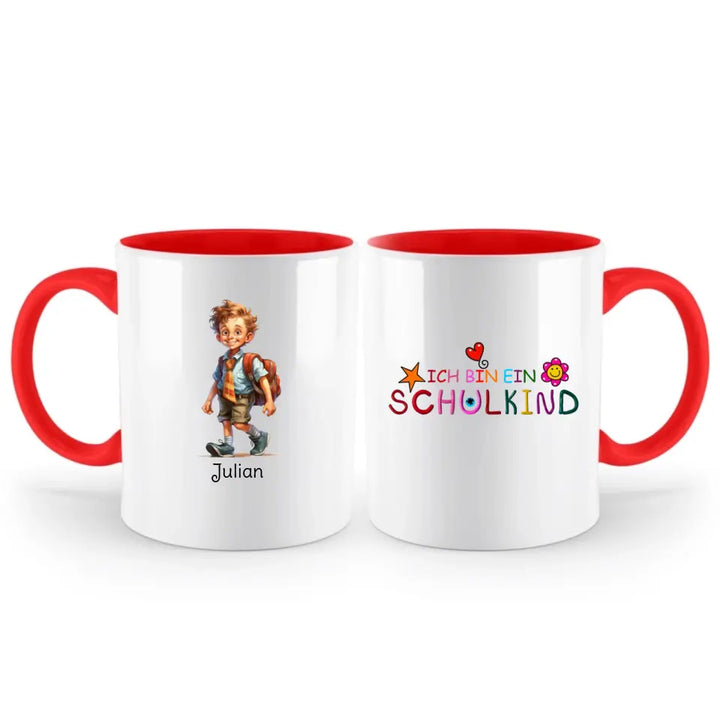 Personalisierte Schulkind-Tasse kaufen - Schulkind 2023 und mehr bei Printpod - printpod.de