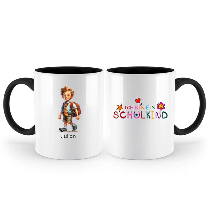 Personalisierte Schulkind-Tasse kaufen - Schulkind 2023 und mehr bei Printpod - printpod.de