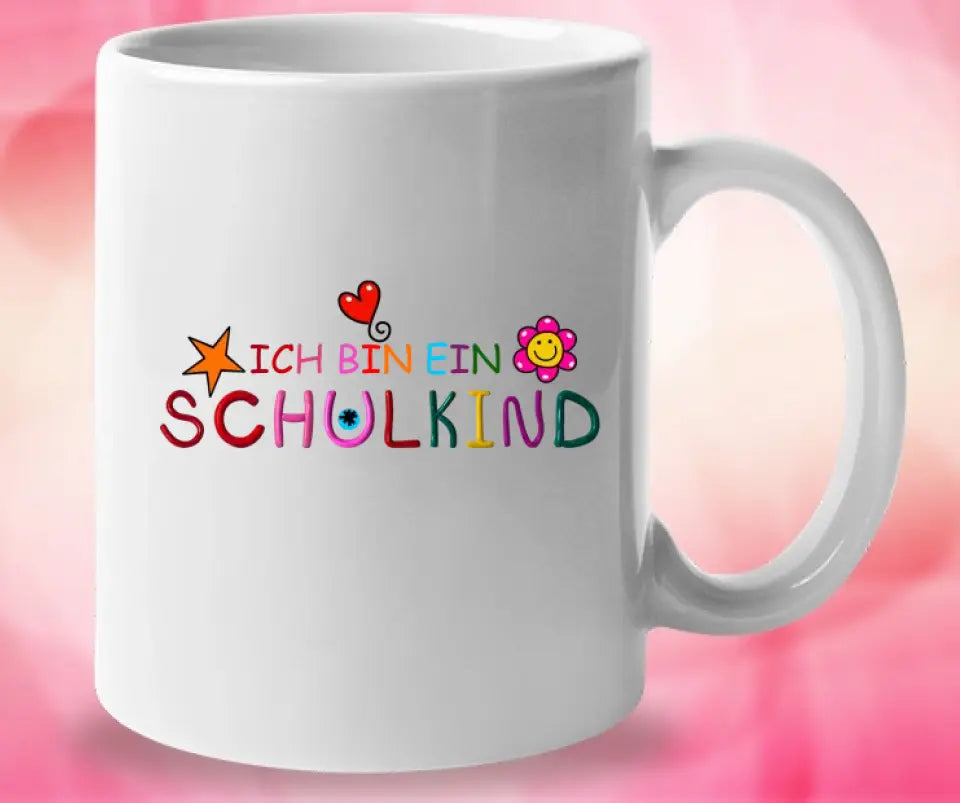 Personalisierte Schulkind-Tasse kaufen - Schulkind 2023 und mehr bei Printpod - printpod.de