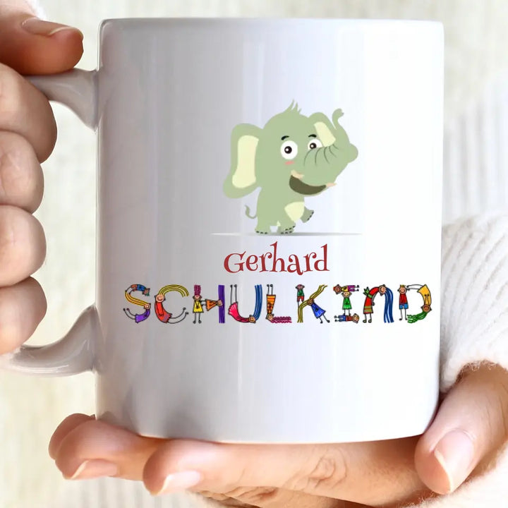 Beste Tier Schule Kind Tasse Geschenke bereit, für Sie niedlich geschult personalisieren - printpod.de