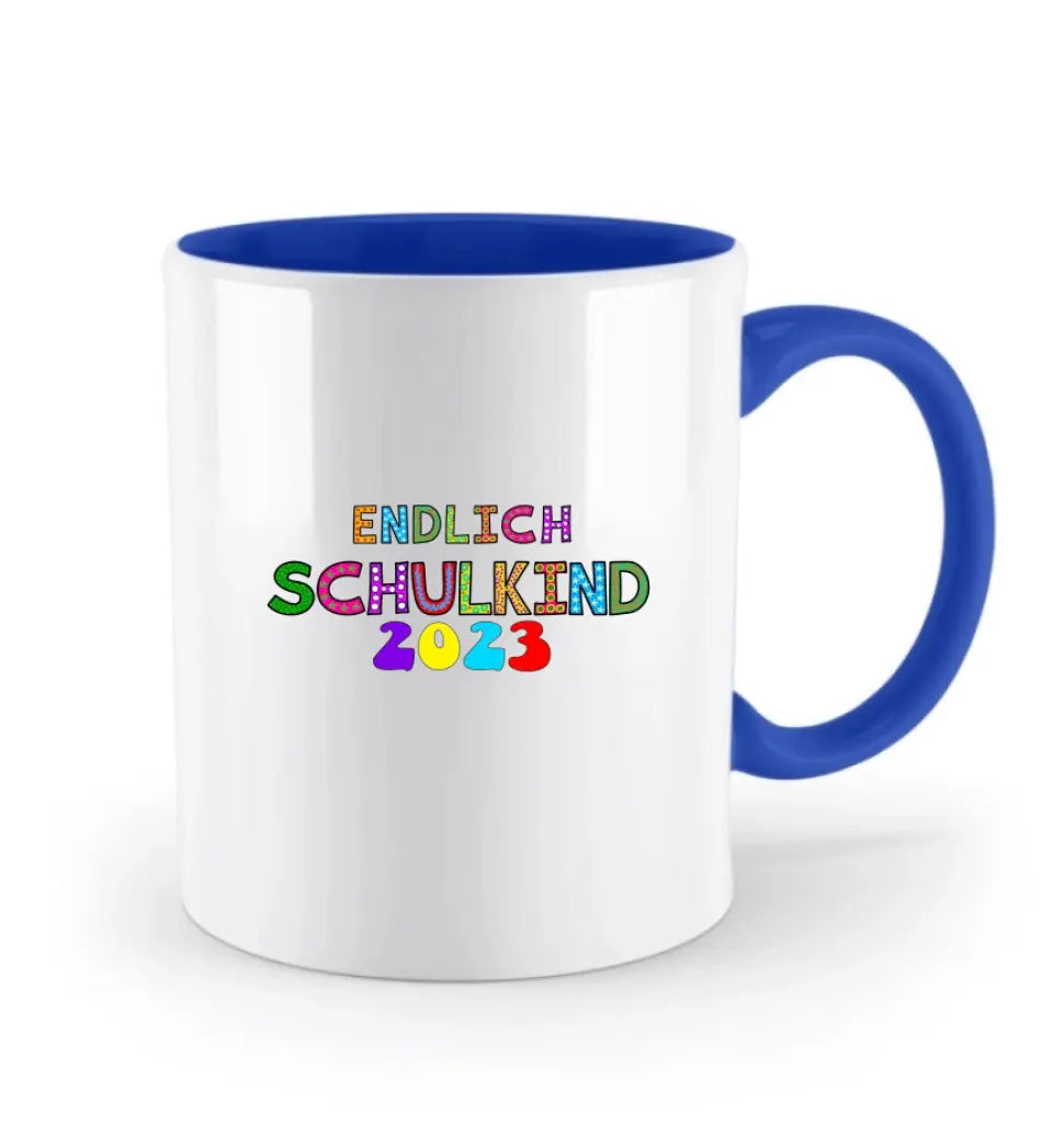 Einhorn bereit, die Schule zu rocken - 2023 einzigartiges Design für schoolkind erhalten Sie Ihre personalisierte Tasse oder senden Sie Geschenk für schöne Kind - printpod.de