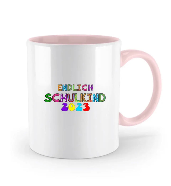 Einhorn bereit, die Schule zu rocken - 2023 einzigartiges Design für schoolkind erhalten Sie Ihre personalisierte Tasse oder senden Sie Geschenk für schöne Kind - printpod.de