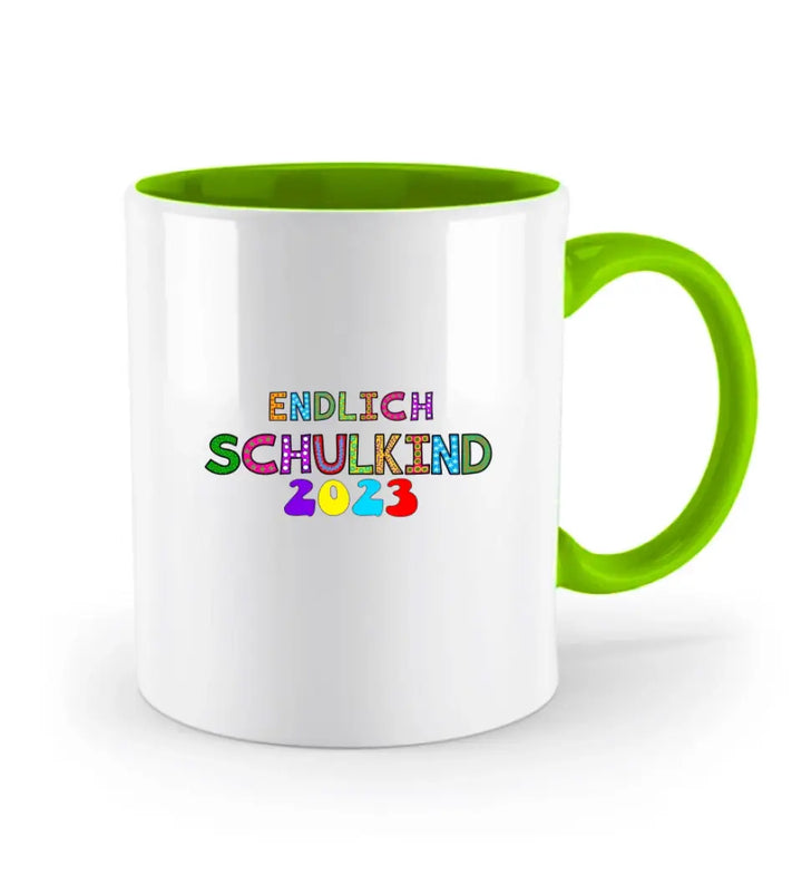 Einhorn bereit, die Schule zu rocken - 2023 einzigartiges Design für schoolkind erhalten Sie Ihre personalisierte Tasse oder senden Sie Geschenk für schöne Kind - printpod.de