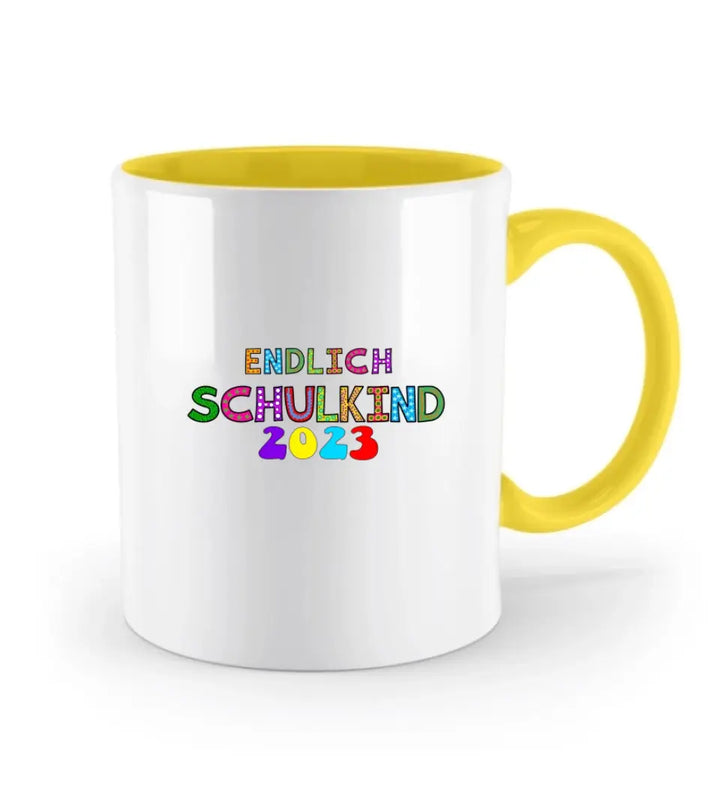 Einhorn bereit, die Schule zu rocken - 2023 einzigartiges Design für schoolkind erhalten Sie Ihre personalisierte Tasse oder senden Sie Geschenk für schöne Kind - printpod.de